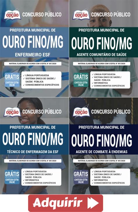 Apostilas Diversos Cargos do Concurso Público da Prefeitura de Ouro