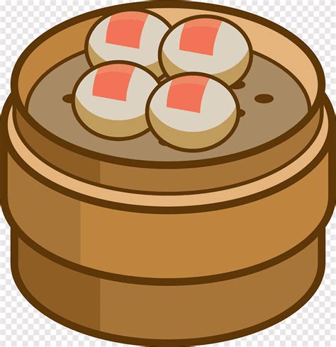 Dim Sum Baozi Cartoon Schattige Kleine Broodjes Ballon Cartoon