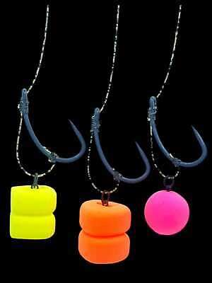 3 Or 5 CAMO FLECK D Rigs Korda Style IQ2 Ready Made Carp Rigs Pre