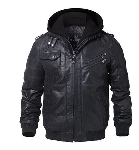 Royal Chaqueta De Cuero Genuino Hombre Falabella