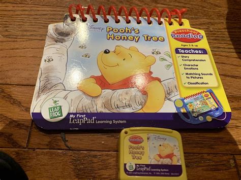 Leapfrog My First Leappad Disney Poohs Honey Tree Book And Cartridge