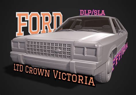 Ford Ltd Crown Victoria 3d Print Ready 3d Print Model Cgtrader