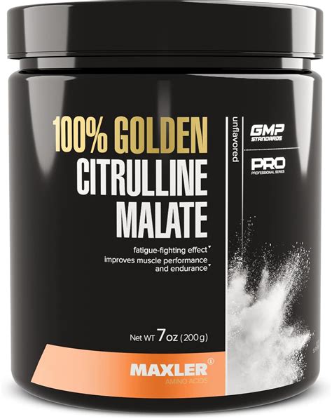 Amazon Maxler 100 Golden Citrulline Malate Powder Vegan L