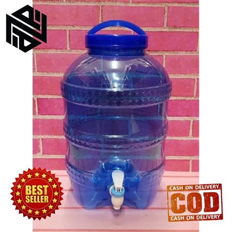 Jual GALON KERAN 8 LITER KRAN AIR MINUM DISPENSER CUCI TANGAN