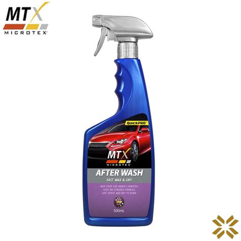 Microtex Mtx Car Care After Wash Fast Wax And Dry Car Care Ml