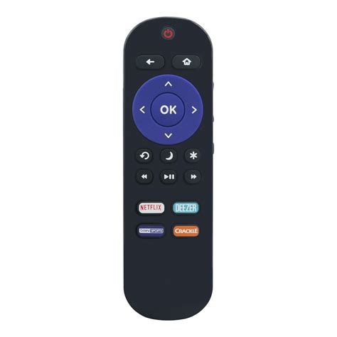 New Remote Control For Hisense ROKU TV remote with Netflix/Deezer/Bein ...