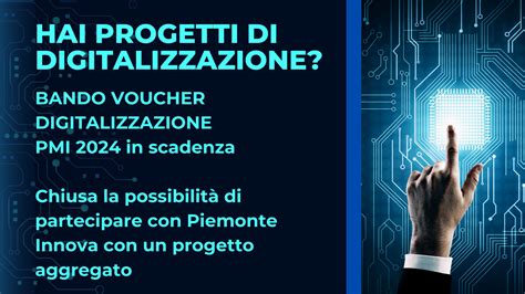 Bando Voucher Digitalizzazione PMI 2024 PR FESR 2021 2027 Piemonte