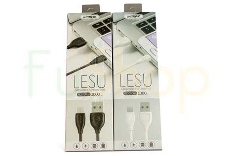 Кабель Remax Lesu Micro USB 1М RC 050m fullshop ua интернет