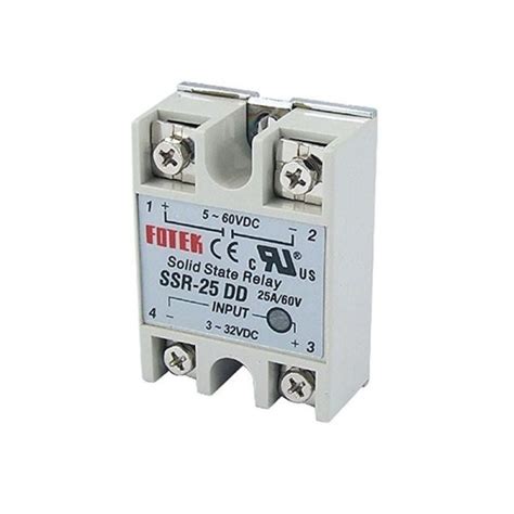 Fotek Solid State Relay Module DC Input 3 32V Output 5V 60V DC 25A