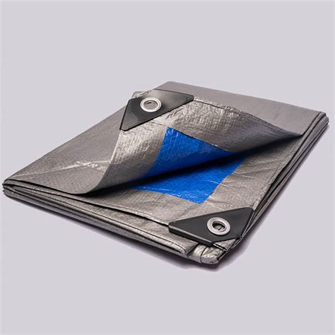 16 Mil 220 GSM HDPE Poly Tarpaulin Sheet Roc Tarp