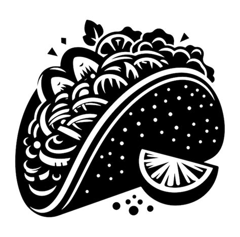 Premium Vector Tacos Mexican Fast Food Vector Illustration