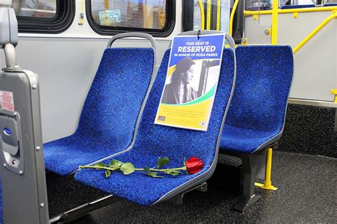 Public transit system honors Rosa Parks with open seat on every bus ...