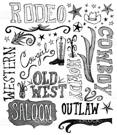 Western Doodles Ideas Easy In Hand Lettering Doodles