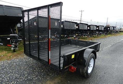 Carry On 5 X 8 Landscape Or Utility Trailer Ramp Gate Trailer Ramps