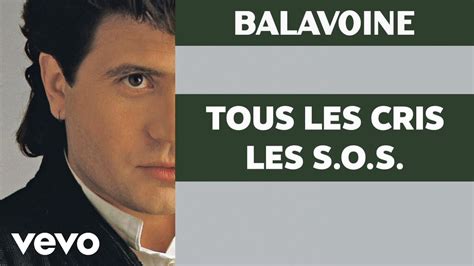 Daniel Balavoine Tous Les Cris Les S O S Chords Chordify