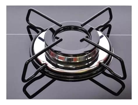 Anafe A Gas Chamalux Cooktop 5 Bocas Ultra Chama Negro 110v 220v En