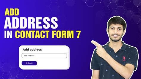 How To Add An Address Field In Contact Form In Wordpress Wordpress