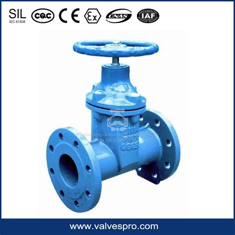 Rubber Wegde Resilient Seat Flanged F4 BS5163 F5 Awwa Gate Valve