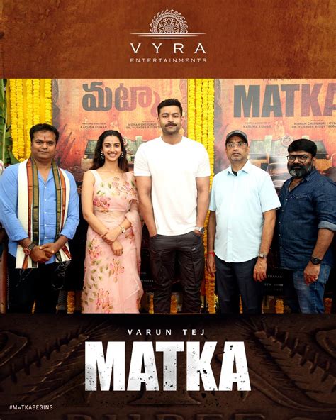 Varun Tej S VT14 Is Titled Matka ThePrint ANIFeed