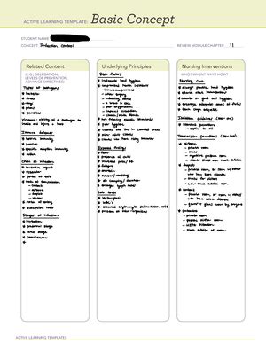 Psychosocial Integrity ACTIVE LEARNING TEMPLATES Basic Concept