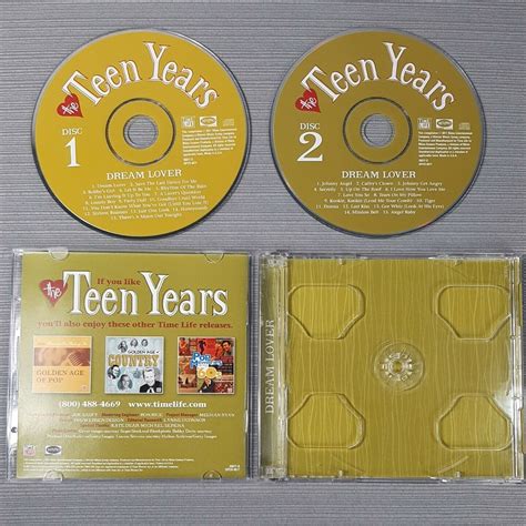 Time Life Cd Sets The Teen Years Dream Lover My Special Angel Cd