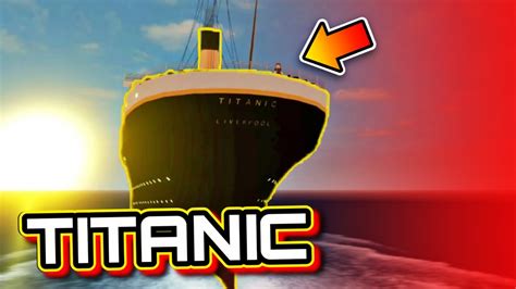 Surviving The Titanic Roblox Titanic Roblox Youtube