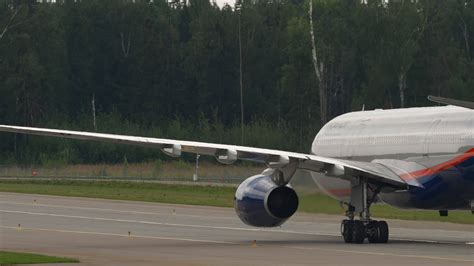 Moscow Russian Federation July Widebody Airplane Airbus