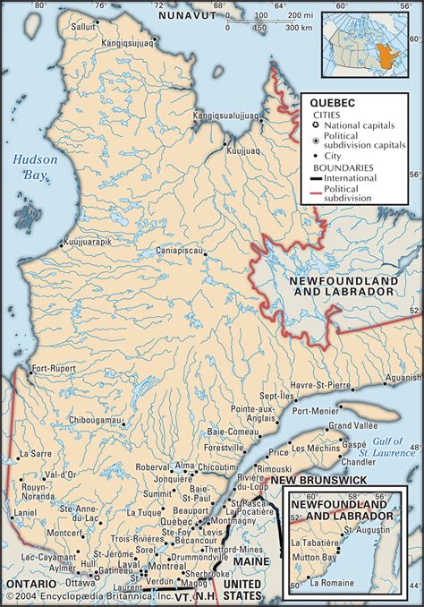 Quebec History Map Flag Population Facts Britannica