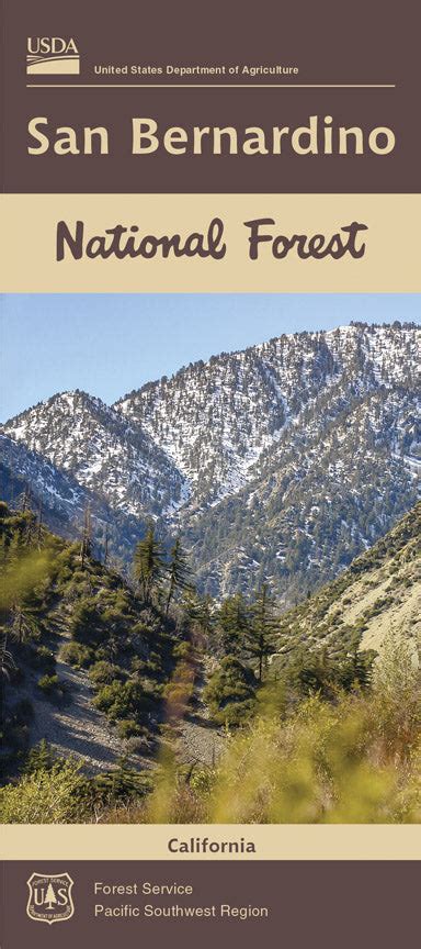 San Bernardino National Forest Map – Kit Fox Outfitters