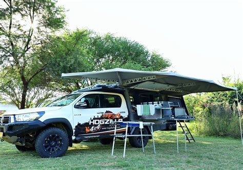 Hogzilla 4x4 Is An Expandable Canopy Camper With Slide Out Bed And