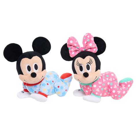 Disney Baby Mickey Mouse and Minnie Mouse Musical Crawling Pals - NAPPA ...