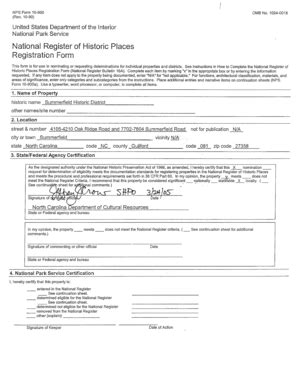 Fillable Online Hpo Ncdcr Np Form Rev Hpo Ncdcr Fax Email