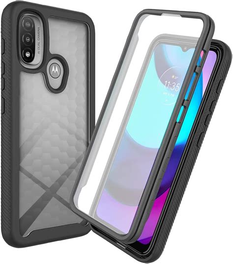 Ronrun Coque Pour Motorola Moto E Transparente Tui Antichoc