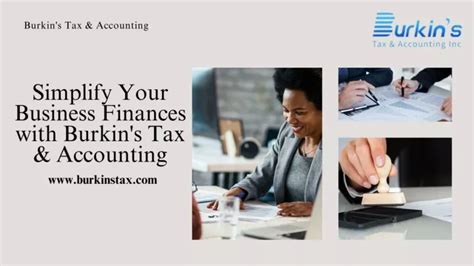 Ppt Simplify Your Business Finances With Burkins Tax And Accounting