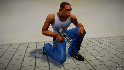 Standart Micro Uzi HD Para GTA San Andreas