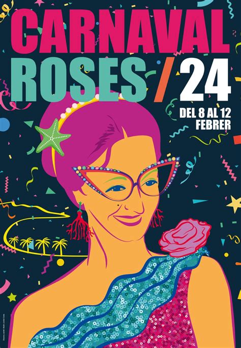 Roses Ja T Cartell Pel Carnaval De Guia De Roses