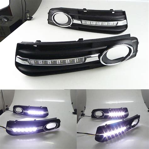 Cscsnl 2pcs For Audi A4 A4l B8 2009 2010 2011 2012 Car Styling Led Drl