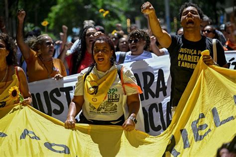 Se Cumplen 6 Años Del Asesinato De Marielle Franco En Brasil Denuncian Que Todavía No Se Sabe