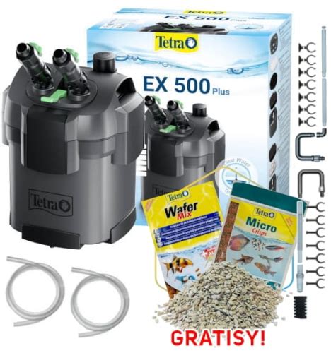 Tetra EX 500 Plus Filtr zewnętrzny do akwarium do 100l gratisy Sklep