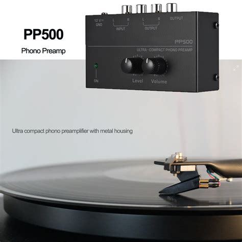 Pr Amplificateur Audio Prise EU PP500 Pr Amplificateur Phono Avec Contr