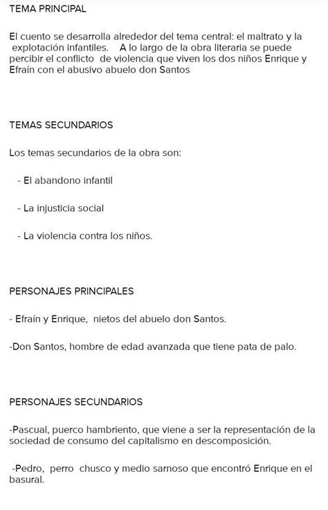 Cuáles son los sucesos mas destacados Quiénes son los personajes