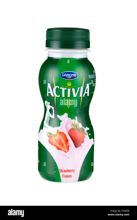 Yogurt Drink, Activia Stock Photo - Alamy