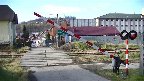 Spoorwegovergang Limanowa Pl Railroad Crossing Przejazd