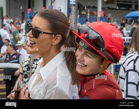 Chepstow Racecourse - Executive Decision - Racing League 2023 - Saffie Osborne Stock Photo - Alamy