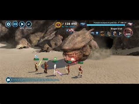 Swgoh Krayt Raid Low Gear Old Republic Youtube