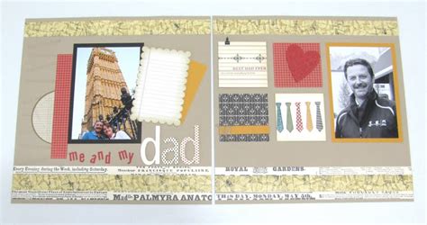 Best Dad Ever Scrapbook Layouts