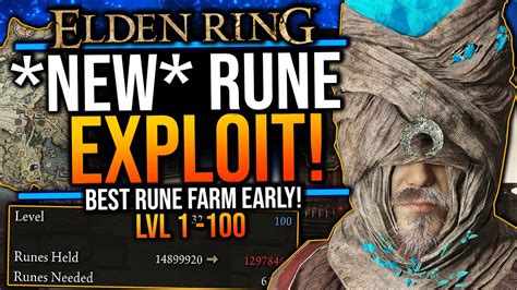 Elden Ring 350K 10 MILLION RUNES Hr BEST Rune Farm Early Game