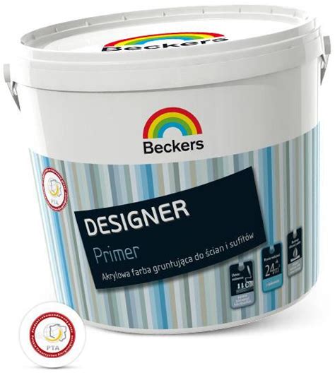 Beckers Farba Gruntuj Ca Designer Primer 10L Bia A 5902829020182 Ceny