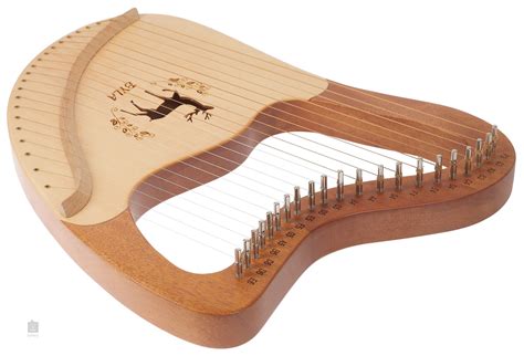 CEGA Lyre Harp 21 Strings Wood Lyra