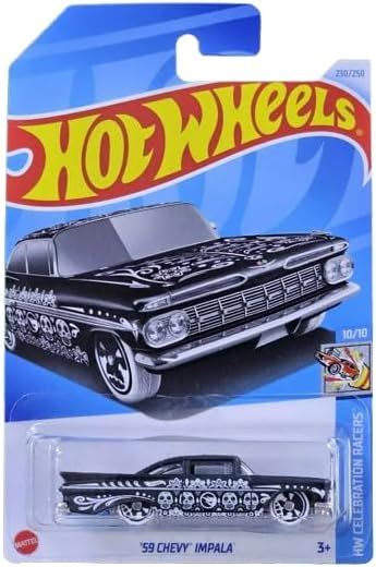 Amazon Hot Wheels Chevy Impala Black Treasure Hunt HW Celebration Racers Toys